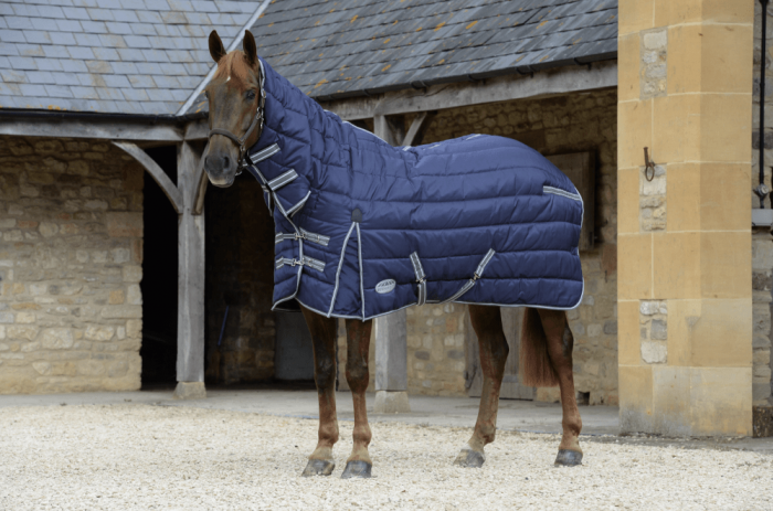 horse in Weatherbeeta
Comfitec PP Channel Quilt II Combo Neck Heavy navy