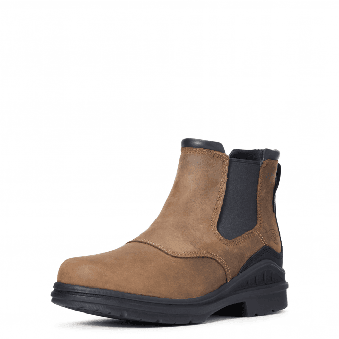Ariat  Barnyard Mens H20 Twin Gore II - Antique Brown