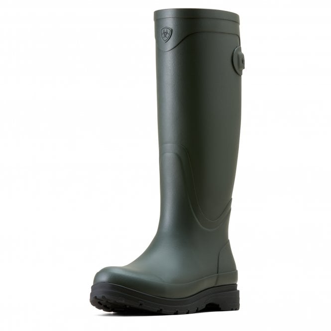 Ariat  Kelmarsh Womens Rubber Wellington Boot - Olive Green