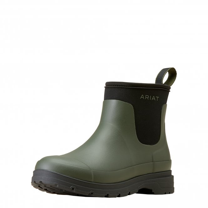 Ariat  Kelmarsh Womens Shortie Rubber Wellington Boot - Dark Olive