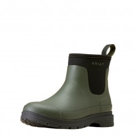 Ariat Kelmarsh Womens Shortie Rubber Wellington Boot - Dark Olive