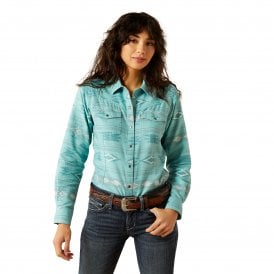 Ariat Montana Womens Long Sleeved Western Shirt -  Montana Blanket Jacquard