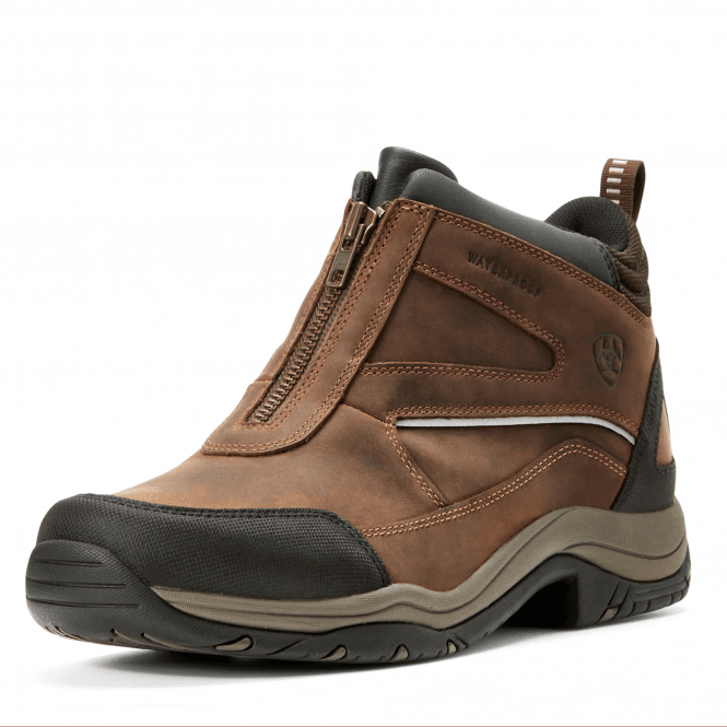 Ariat  Telluride Mens Zip H20 Waterproof Boots - Copper
