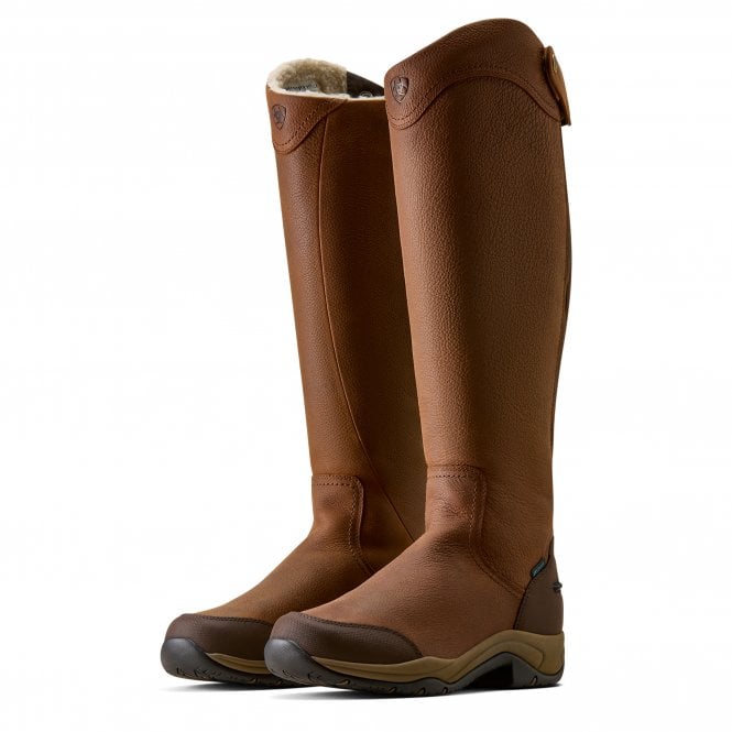 Ariat  Telluride Tall Sherpa Womens Waterproof Boot - Barn Brown