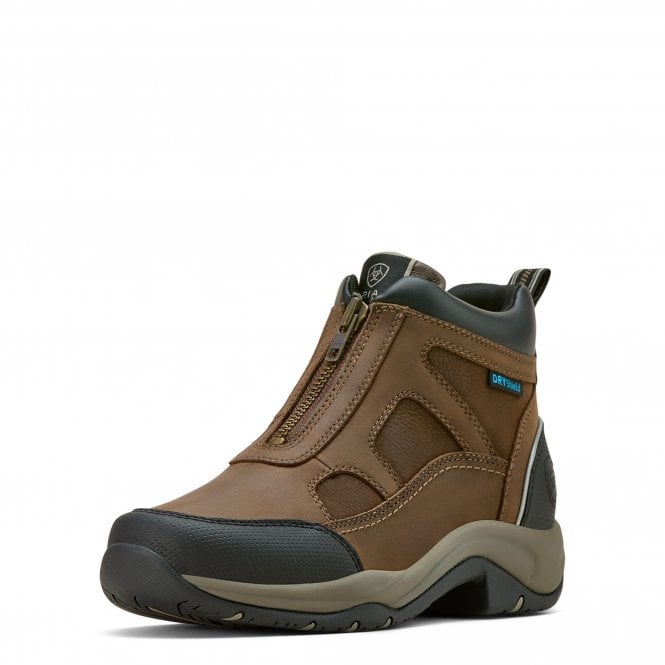 Ariat  Terrain Womens Zip Waterproof Boot - Palm Brown