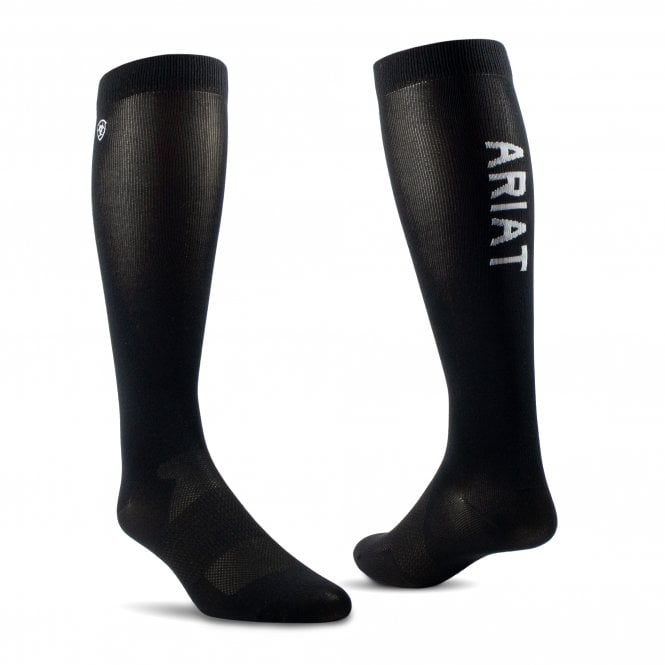Ariat  Womens tek Essential Performance Socks - Black