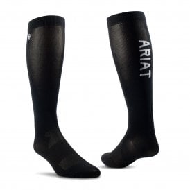 Ariat Womens Ariattek Essential Performance Socks - Black