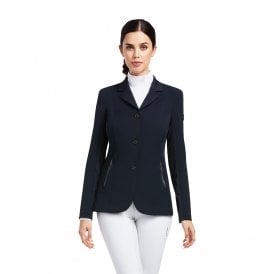 Ariat Womens Galatea Bellatrix Show Coat - Show Navy Blue
