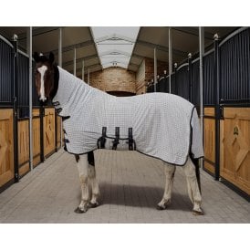 Asker Stable Sheet/Sweet-Itch Combo Rug - White