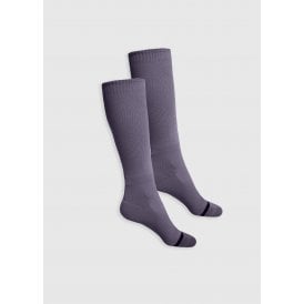 Aztec Diamond Technical Sock (Twin Pack) - Amethyst