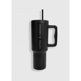 Aztec Diamond Thermal Tumbler - Black