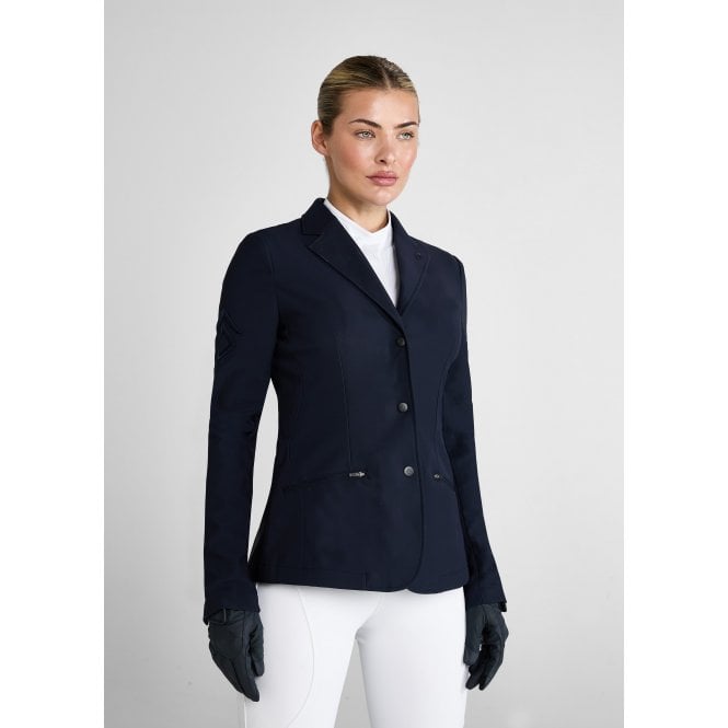 Aztec Diamond  Womens Competition Jacket - Navy Blue