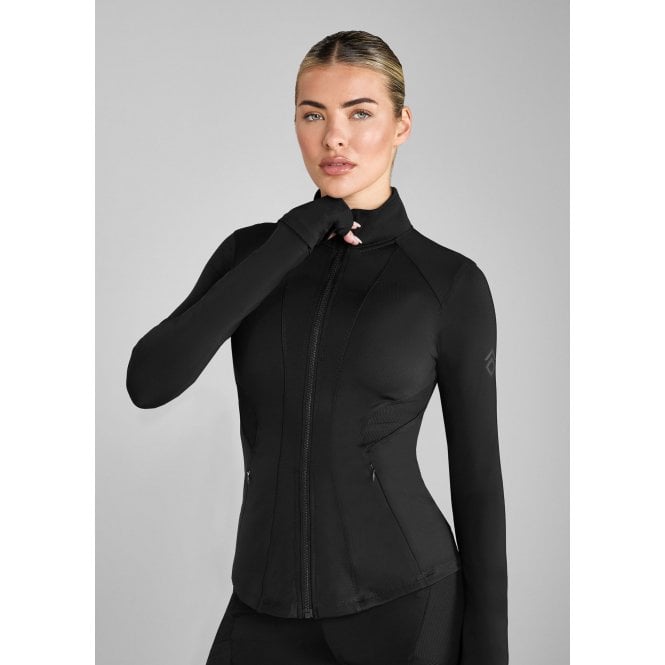 Aztec Diamond  Womens Fitted Jacket - Black