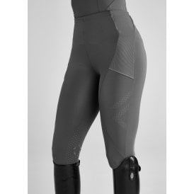 Aztec Diamond Womens Full Seat Leggings - Ash