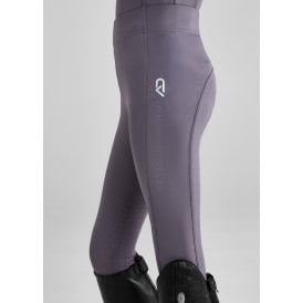 Aztec Diamond Young Rider Full Seat Leggings - Amethyst