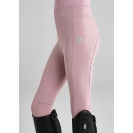 Aztec Diamond Young Rider Full Seat Leggings - Pink