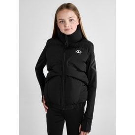 Aztec Diamond Young Rider Mid-Layer Gilet - Black
