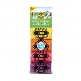 Bags On Board Refill Rolls - Rainbow 4x15 Bags