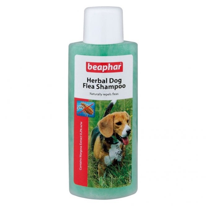 Battles Beaphar Dog Flea Shampoo - Herbal Green 250ml