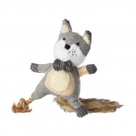 House of Paws Bushy Tail Rope Toy - Fox