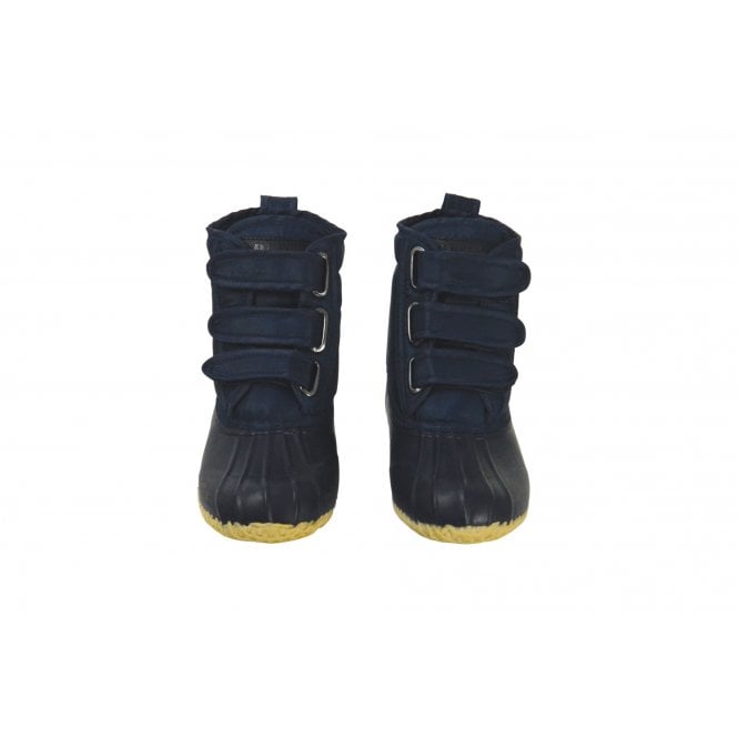 Battles Hy Equestrian Childrens Muck Boots - Navy Blue