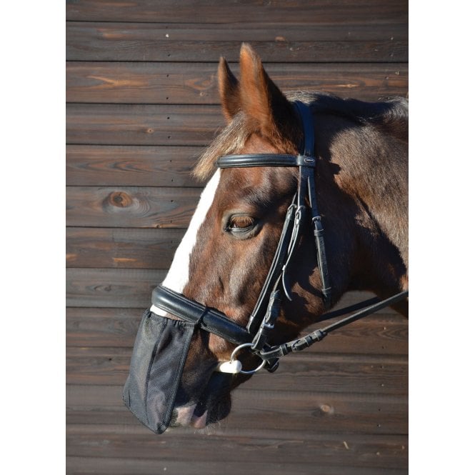 Battles Hy Equestrian Nose Shield - Black