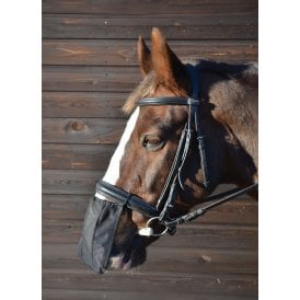 Hy Equestrian Nose Shield - Black