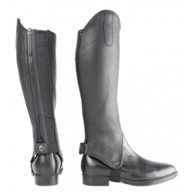 Hy Leather Gaiters - Black