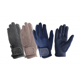 Hy5 Childrens Everyday Riding Gloves - Brown