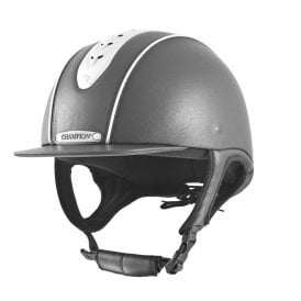 Champion Evolution Pearl Riding Hat - Black