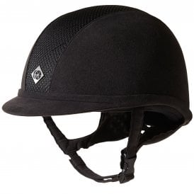 Charles Owen AYR8 PLUS Riding Hat - Black/Black