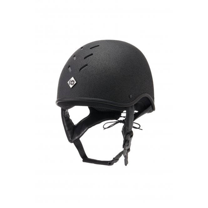 Charles Owen  JS1 PRO Jockey Skull - Black
