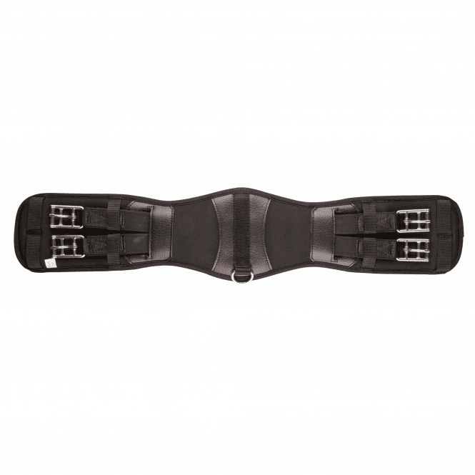 Collegiate  Memory Foam Dressage Girth - Black