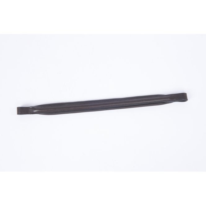 Collegiate  Plain Browband IV - Brown