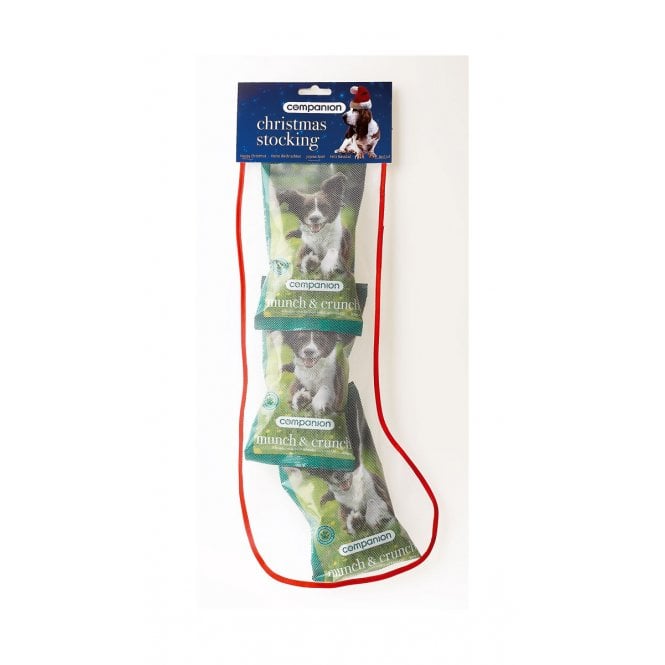 Companion  Dog Christmas Treat Stocking