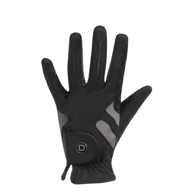 Dublin  Cool-It Adults Gel Riding Gloves - Black/Grey