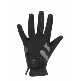Dublin Cool-It Adults Gel Riding Gloves - Black/Grey