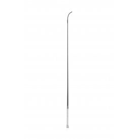 Dublin Crystal Handle Dressage Whip II - Black