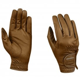 Dublin Everyday Touch Screen Compatible Riding Gloves - Brown