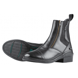 Dublin Evolution Double Zip Front Paddock Boots - Black