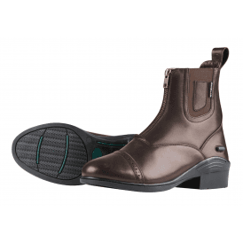 Dublin Evolution Zip Front Paddock Boots - Brown