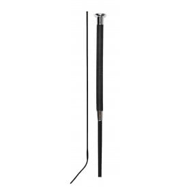 Dublin Fancy Stitch Leather Dressage Whip 110cm