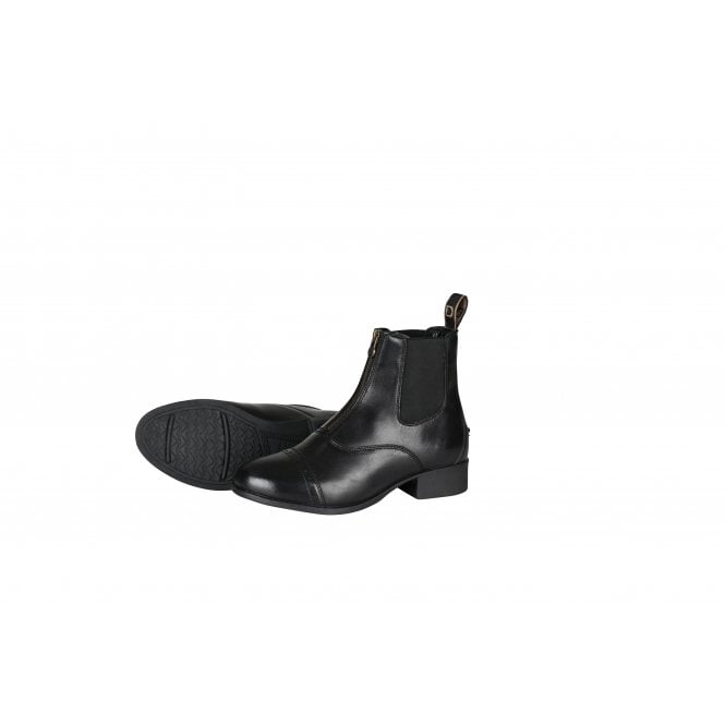 Dublin  Foundation Zip II Childrens Paddock Boots - Black