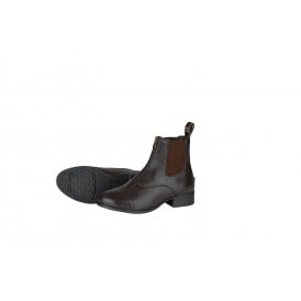 Dublin Foundation Zip II Childrens Paddock Boots - Brown