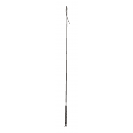 Dublin Leather Touch Dressage Whip 110cm - Black