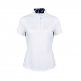 Dublin Ria Womens Short Sleeve Competition Shirt - White
