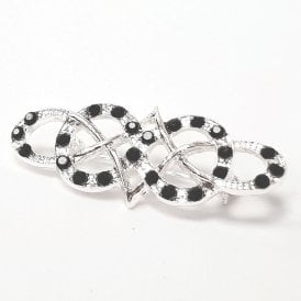 Equetech Celtic Stock Pin - Silver