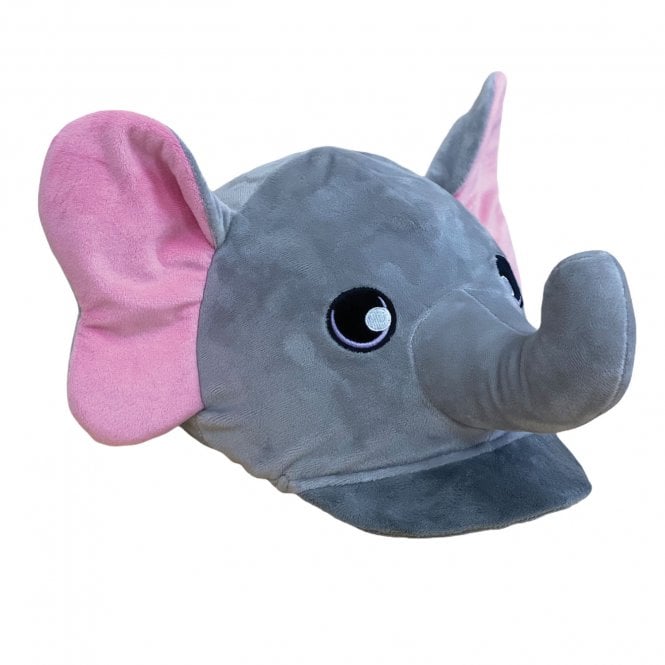 Equetech  Childs Nelly Elephant Hat Silk - Grey