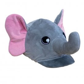 Equetech Childs Nelly Elephant Hat Silk - Grey