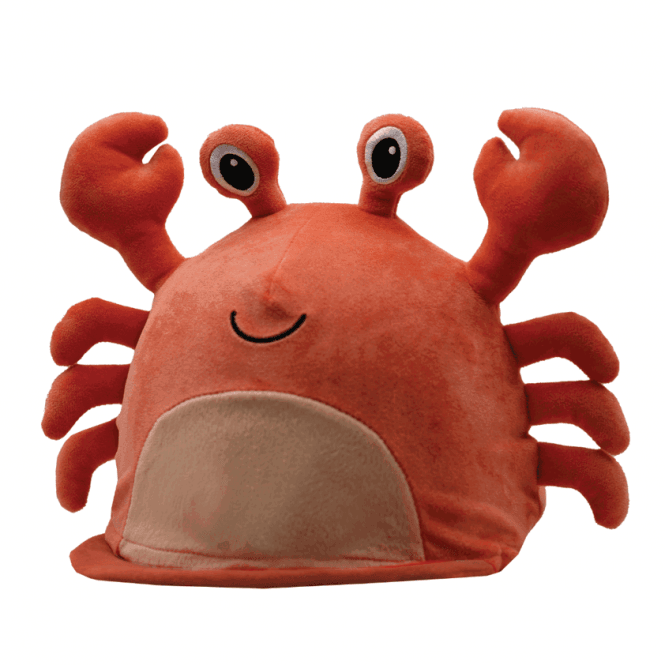 Equetech  Crabby Crab Horse Riding Childrens Hat Silk - Red